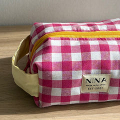 Nina Pouch gingham